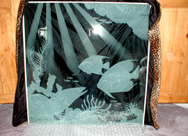 Glass Sandblasting Reef