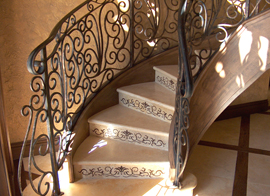 Stone Etching Stone Stairs